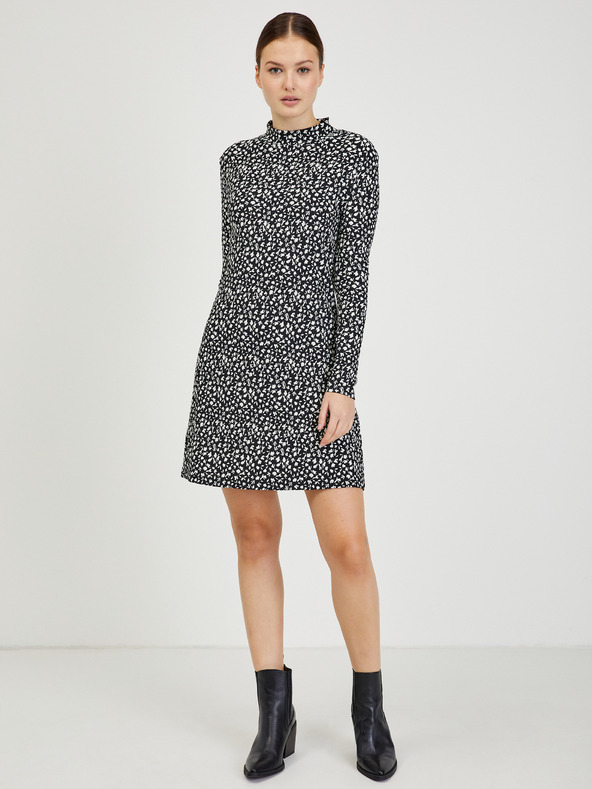 Orsay Rochie de damă neagră cu model ORSAY