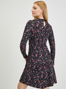 Orsay Rochie florală de damă neagră ORSAY
