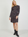 Orsay Rochie florală de damă neagră ORSAY