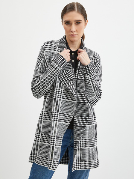 Orsay Cardigan de damă neagră cu model ORSAY