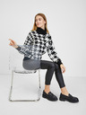 Orsay Pulover de damă cu model alb-negru ORSAY