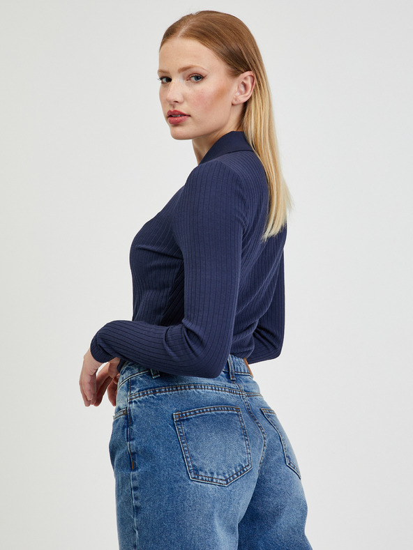 Orsay Bluză de damă albastru închis ORSAY