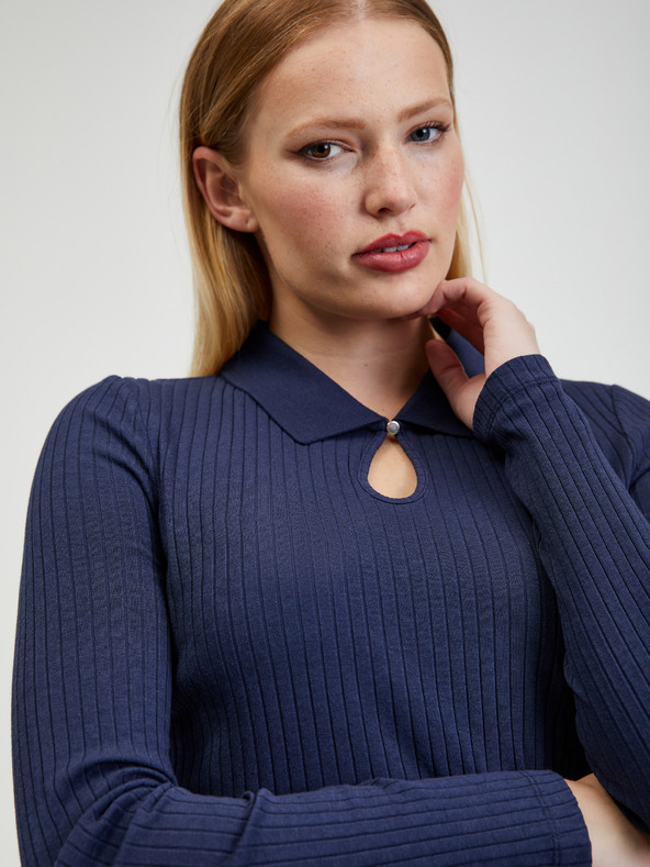 Orsay Bluză de damă albastru închis ORSAY