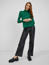 Orsay Bluză cu guler cu model verde de damă ORSAY