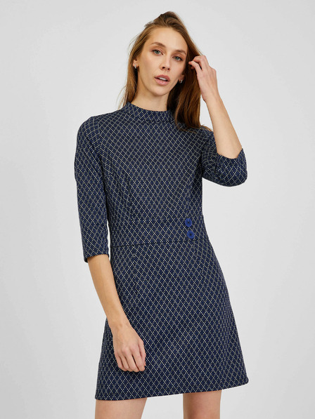 Orsay Rochie de damă albastru închis cu model ORSAY