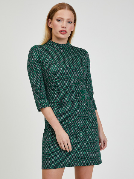 Orsay Rochie de damă verde cu model ORSAY