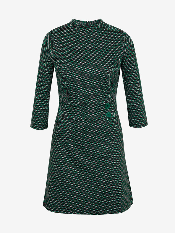 Orsay Rochie de damă verde cu model ORSAY