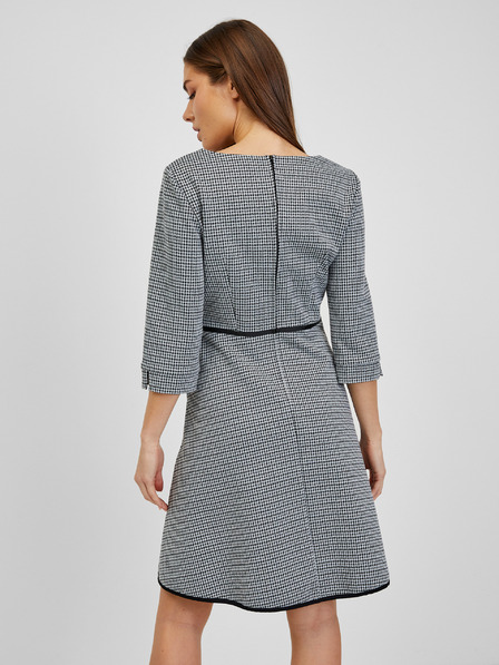 Orsay Rochie de damă cu model alb și negru ORSAY