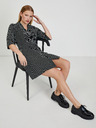 Orsay Rochie de damă cu model alb și negru ORSAY