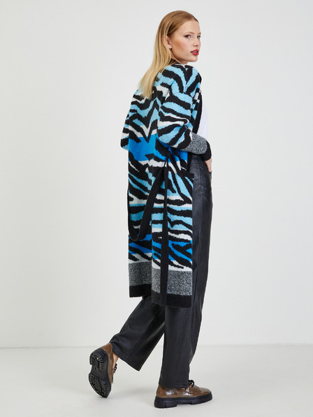 Orsay Cardigan de damă cu model albastru-negru ORSAY