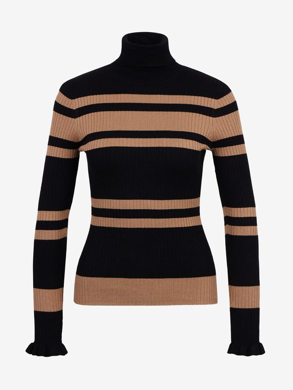 Orsay Pulover de damă cu dungi maro-negru ORSAY
