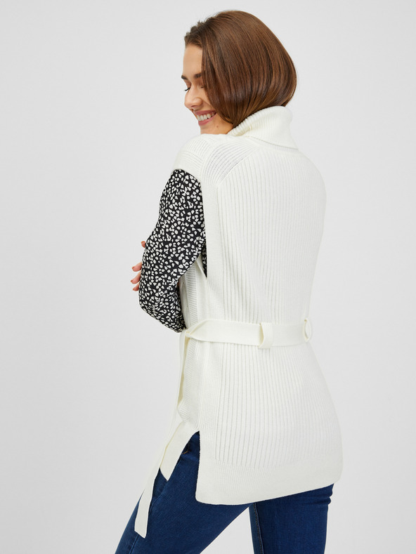 Orsay Vestă pulover damă crem ORSAY