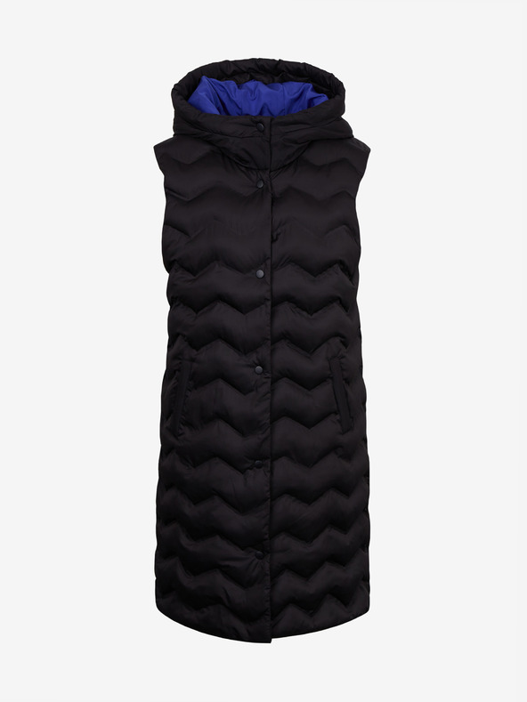 Orsay Vestă matlasată damă neagră ORSAY