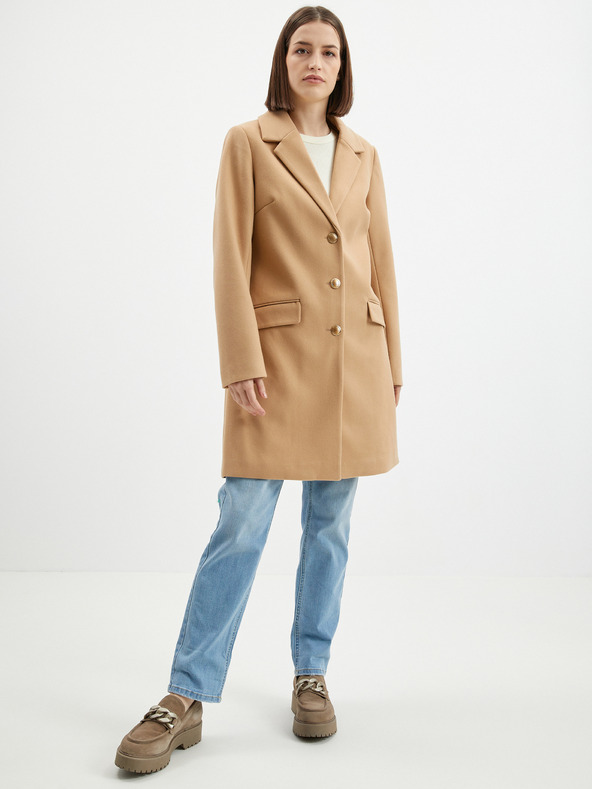 Orsay Palton de damă maro deschis ORSAY