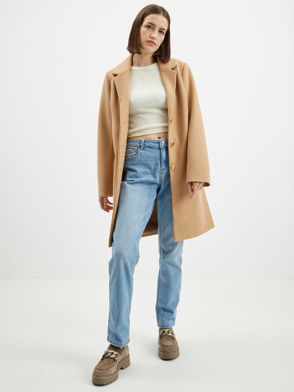 Orsay Palton de damă maro deschis ORSAY