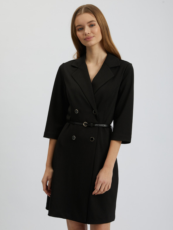 Orsay Rochie de damă neagră ORSAY