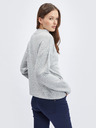 Orsay Pulover de damă gri deschis cu model ORSAY