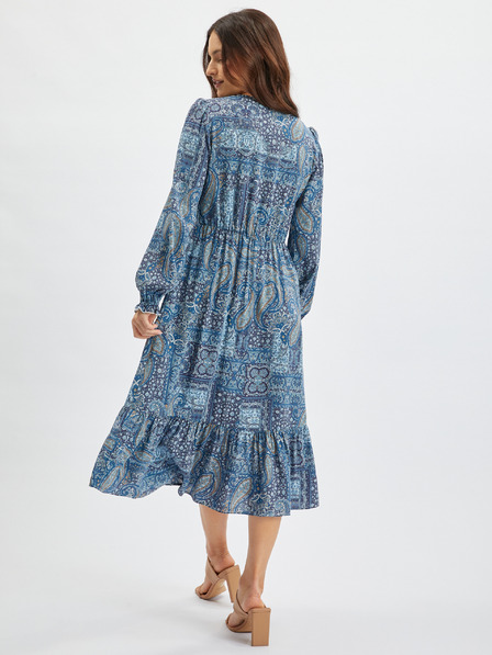 Orsay Rochie midi de dama albastra cu model ORSAY