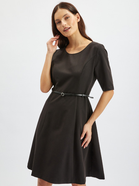 Orsay Rochie de damă neagră ORSAY