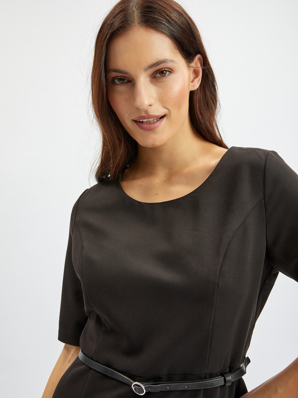 Orsay Rochie de damă neagră ORSAY