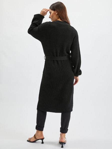 Orsay Cardigan lung de damă neagră ORSAY