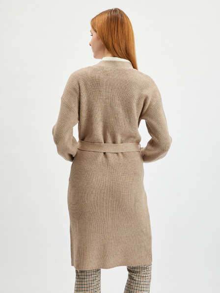 Orsay Cardigan lung de damă bej ORSAY