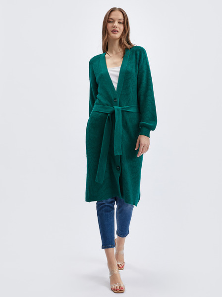 Orsay Cardigan lung damă vernil ORSAY