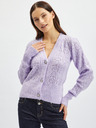 Orsay Cardigan de damă violet deschis ORSAY