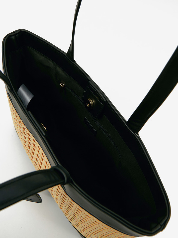 Orsay Geantă de mână pentru femei maro și negru ORSAY