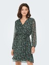 ONLY Rochie verde cu flori pentru femei ONLY Cera