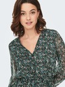 ONLY Rochie verde cu flori pentru femei ONLY Cera