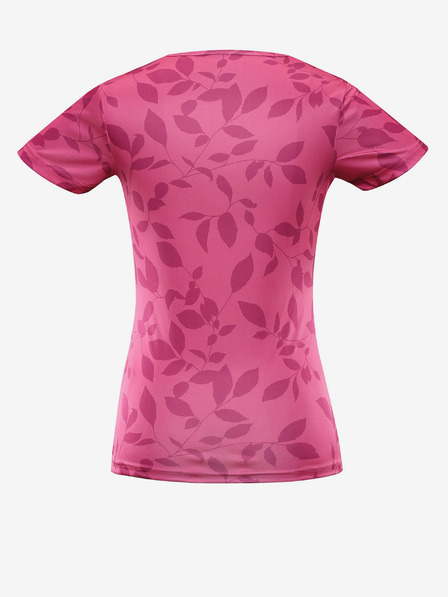 ALPINE PRO Tricou roz pentru femei ALPINE PRO QUATRA