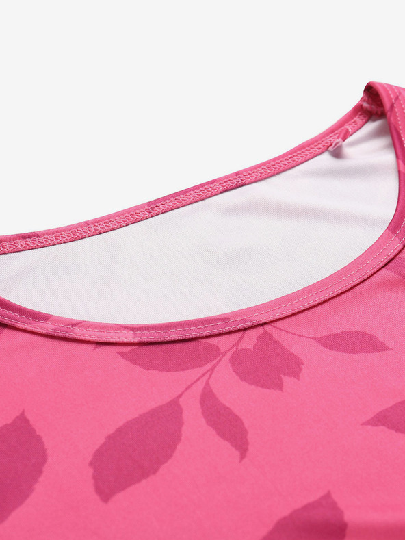 ALPINE PRO Tricou roz pentru femei ALPINE PRO QUATRA