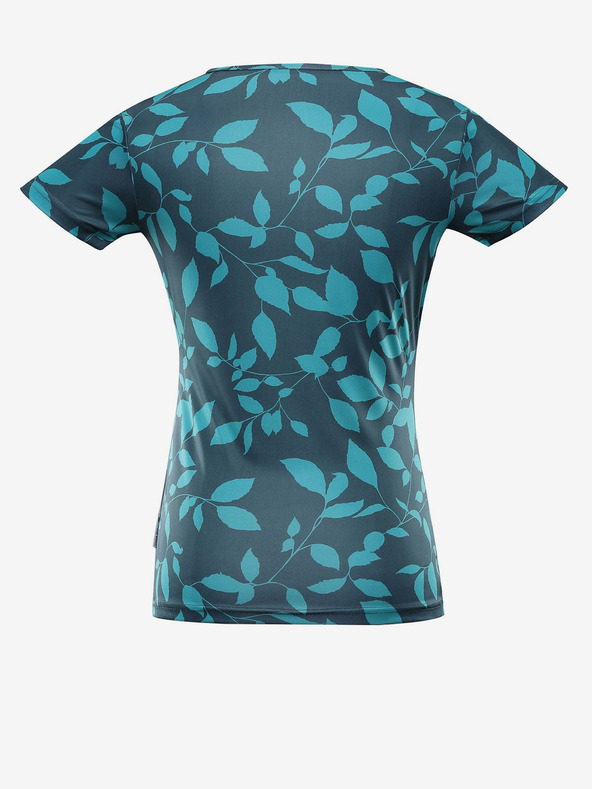 ALPINE PRO Tricou femeie Petrol ALPINE PRO QUATRA