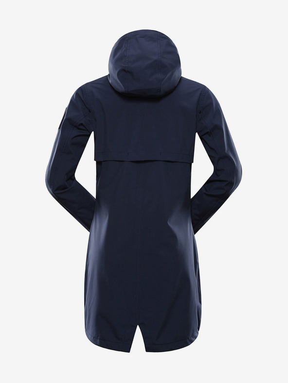 ALPINE PRO Palton impermeabil albastru închis pentru femei ALPINE PRO PERFETA