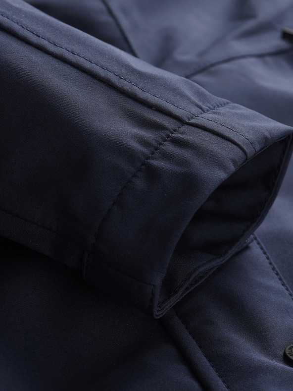 ALPINE PRO Palton impermeabil albastru închis pentru femei ALPINE PRO PERFETA