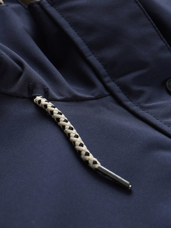 ALPINE PRO Palton impermeabil albastru închis pentru femei ALPINE PRO PERFETA