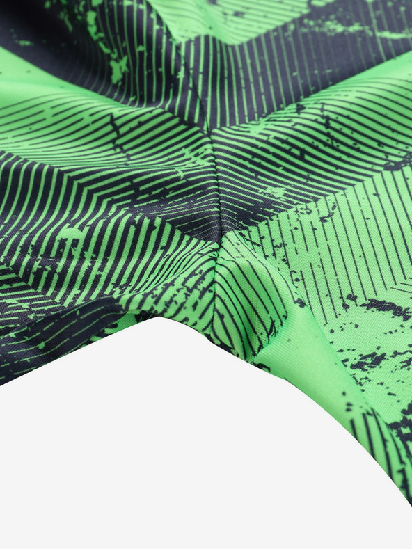 ALPINE PRO Tricou funcțional cu model verde pentru bărbați ALPINE PRO QUATR