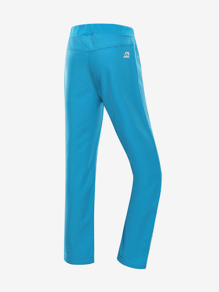 ALPINE PRO Pantaloni softshell albaștri pentru copii ALPINE PRO SMOOTO