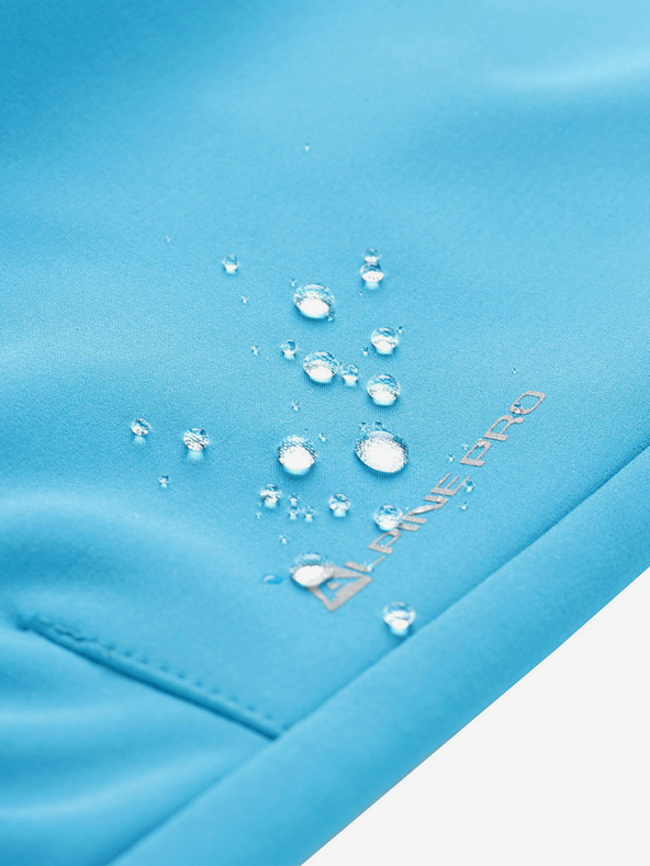 ALPINE PRO Pantaloni softshell albaștri pentru copii ALPINE PRO SMOOTO