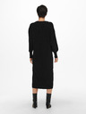 ONLY CARMAKOMA Cardigan cu nervuri pentru femei negru midi ONLY CARMAKOMA New Tessa