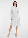 Orsay Rochie crem cu buline pentru femei ORSAY