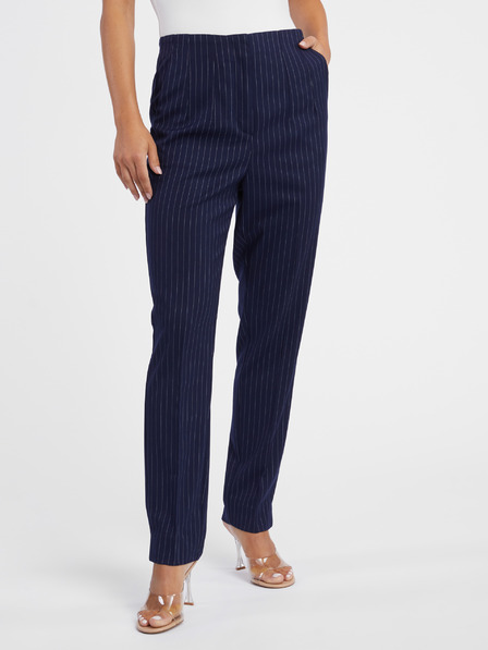 Orsay Pantaloni de damă cu dungi albastru închis ORSAY