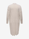 ONLY CARMAKOMA Cardigan lung bej pentru femei ONLY CARMAKOMA New Tessa