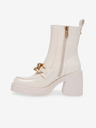 Steve Madden Cream Glitter Botine Steve Madden Blooms
