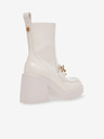 Steve Madden Cream Glitter Botine Steve Madden Blooms