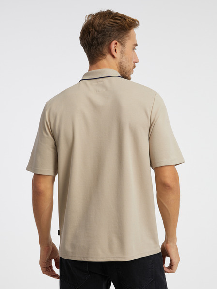 Jack & Jones Tricou polo pentru bărbați Jack & Jones Blamatt bej
