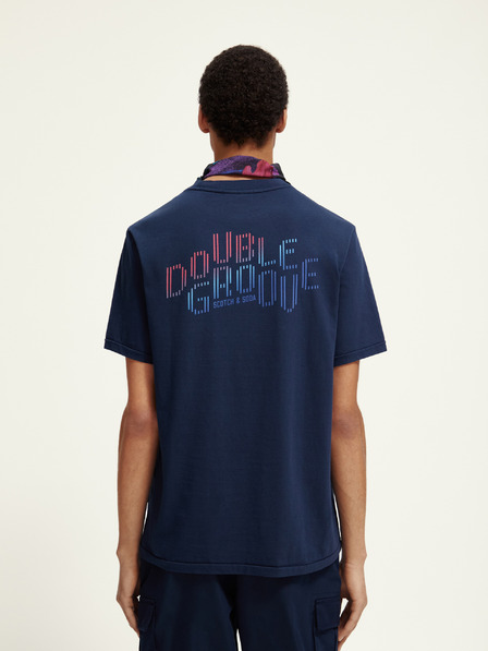 Scotch & Soda Cămașă albastru închis pentru bărbați Scotch & Soda