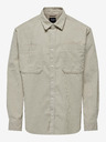 ONLY & SONS Cămașă bărbătească din catifea de top bej ONLY & SONS Al