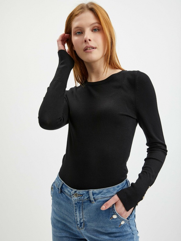 Orsay Pulover ușor de damă negru ORSAY